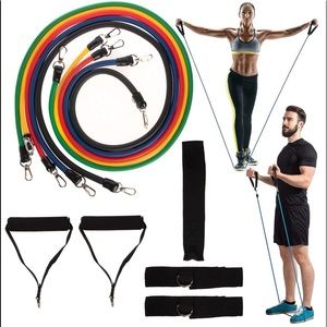 11 piece resistance band set